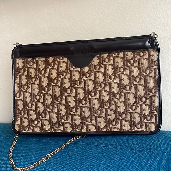 Christian Dior vintage 1970s Diorissimo shoulder bag - Picture 3 of 10